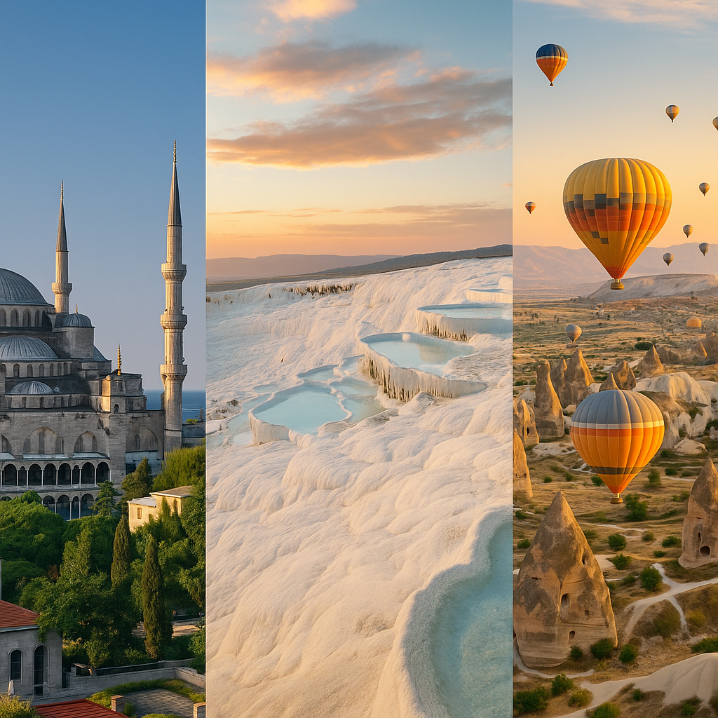Istanbul Tour Pamukkale Cappadocia